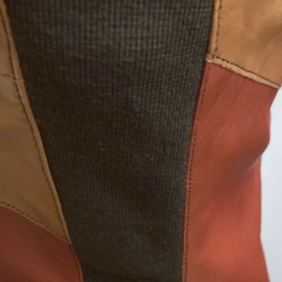 Cigno Nero genuine leather dress, M - Picture 5 of 9